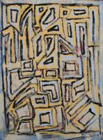 John Frates SELF PORTRAIT Painting, 48H - Sold for $1,408 on 11-15-2025 (Lot 86).jpg